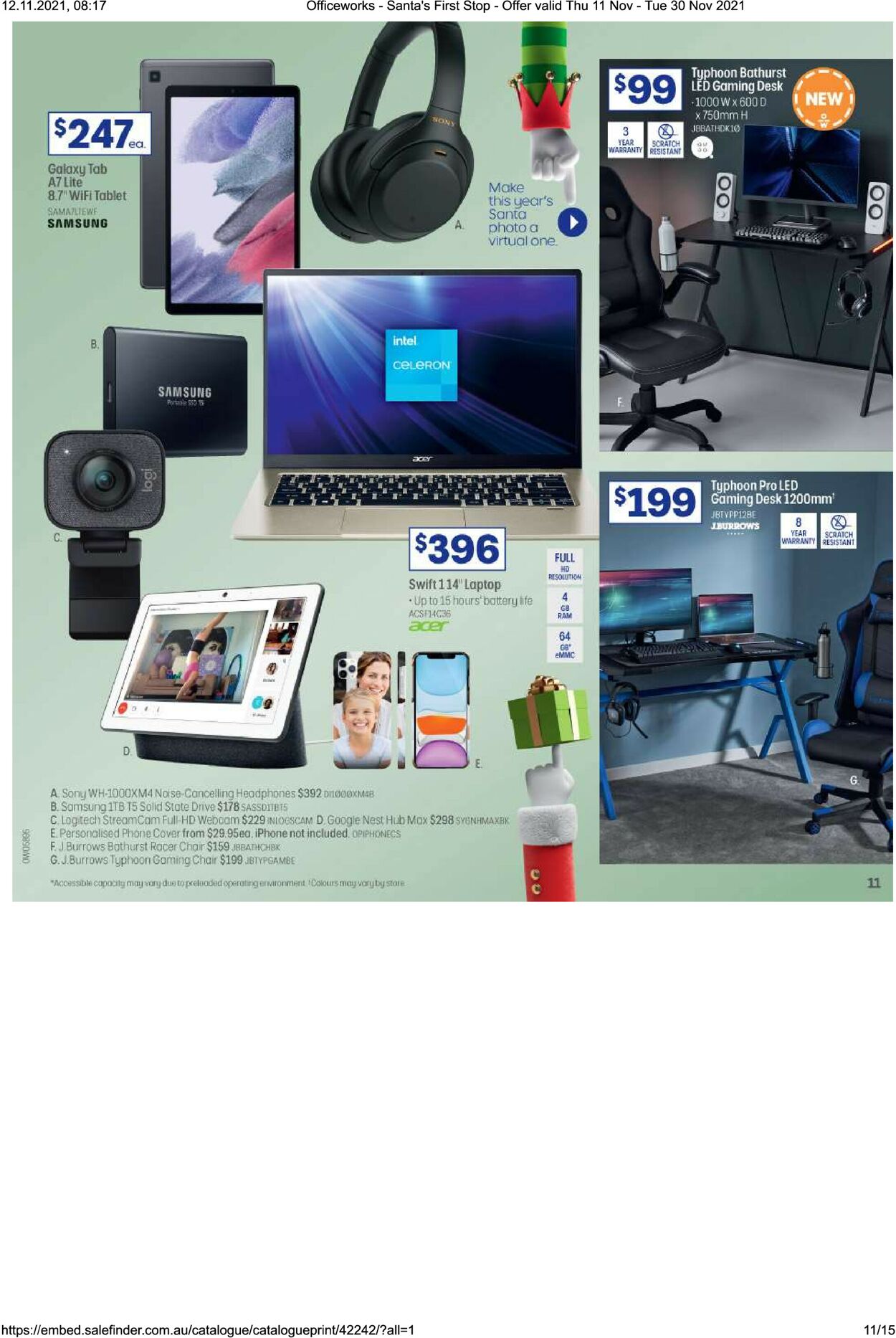 Catalogue Officeworks 11.11.2021 - 30.11.2021