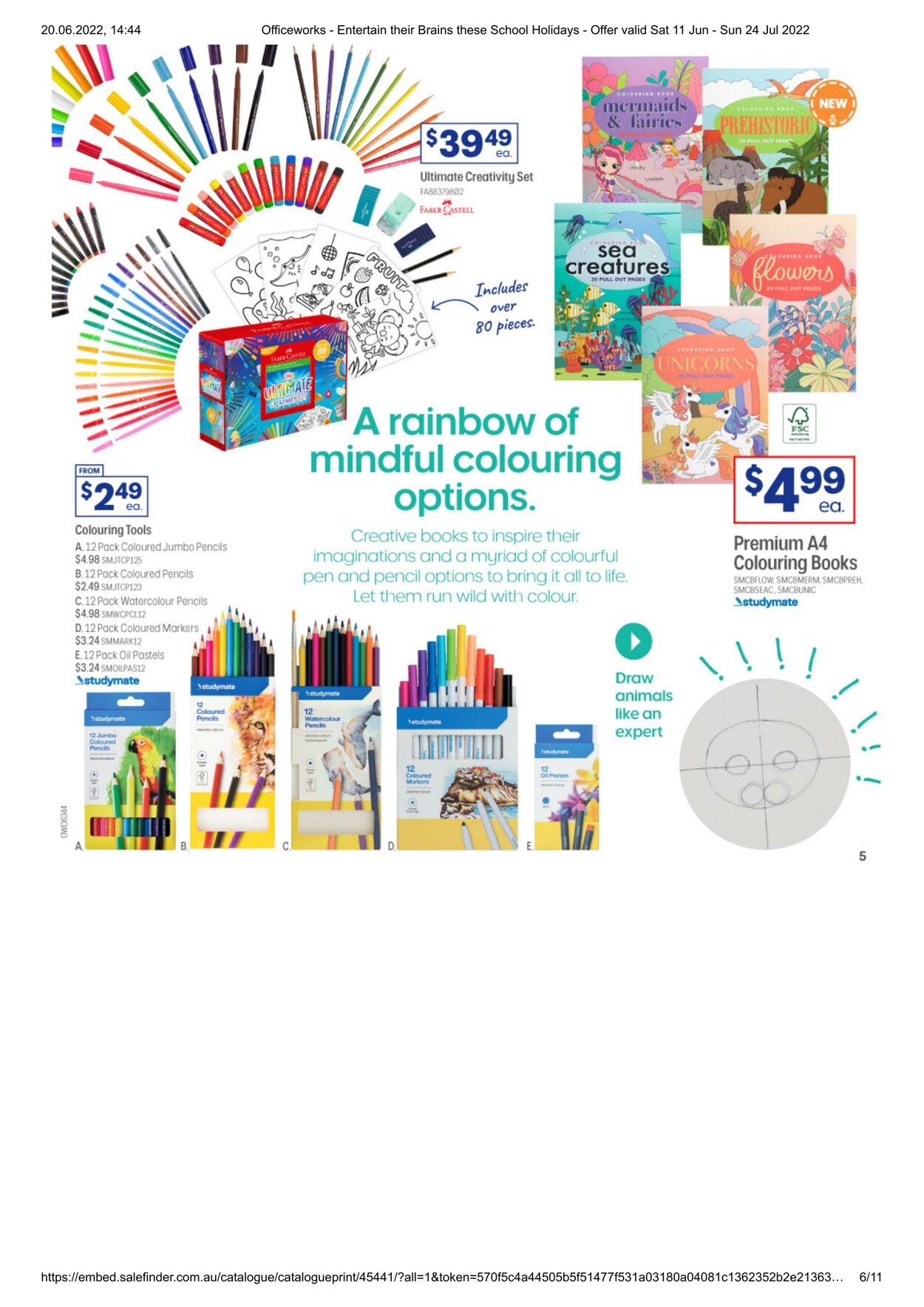 Catalogue Officeworks 11.06.2022 - 24.07.2022