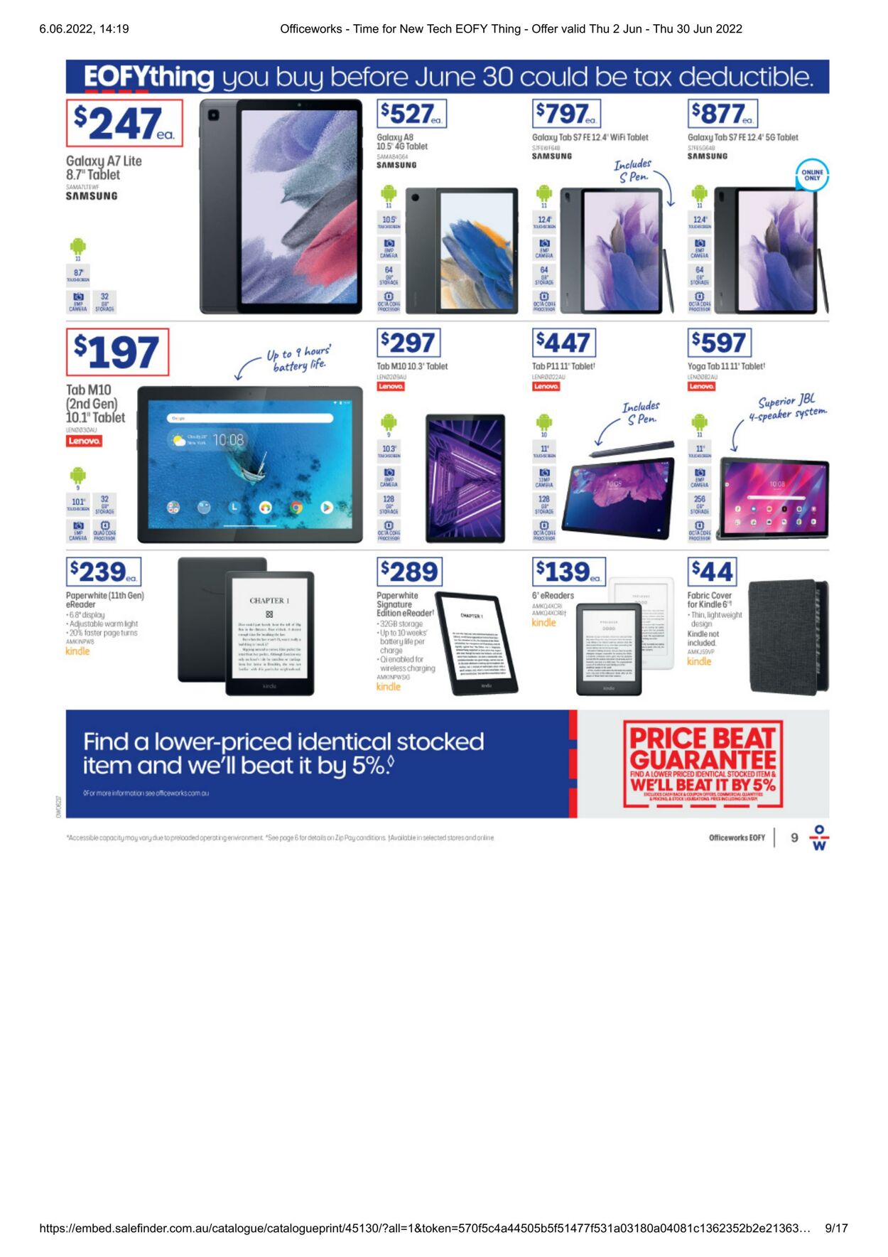 Catalogue Officeworks 02.06.2022 - 30.06.2022
