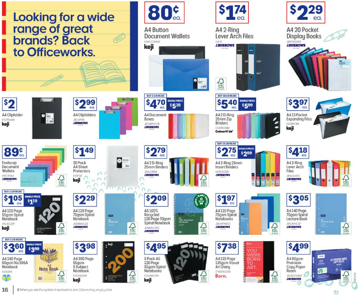 Catalogue Officeworks 07.10.2021 - 24.12.2021
