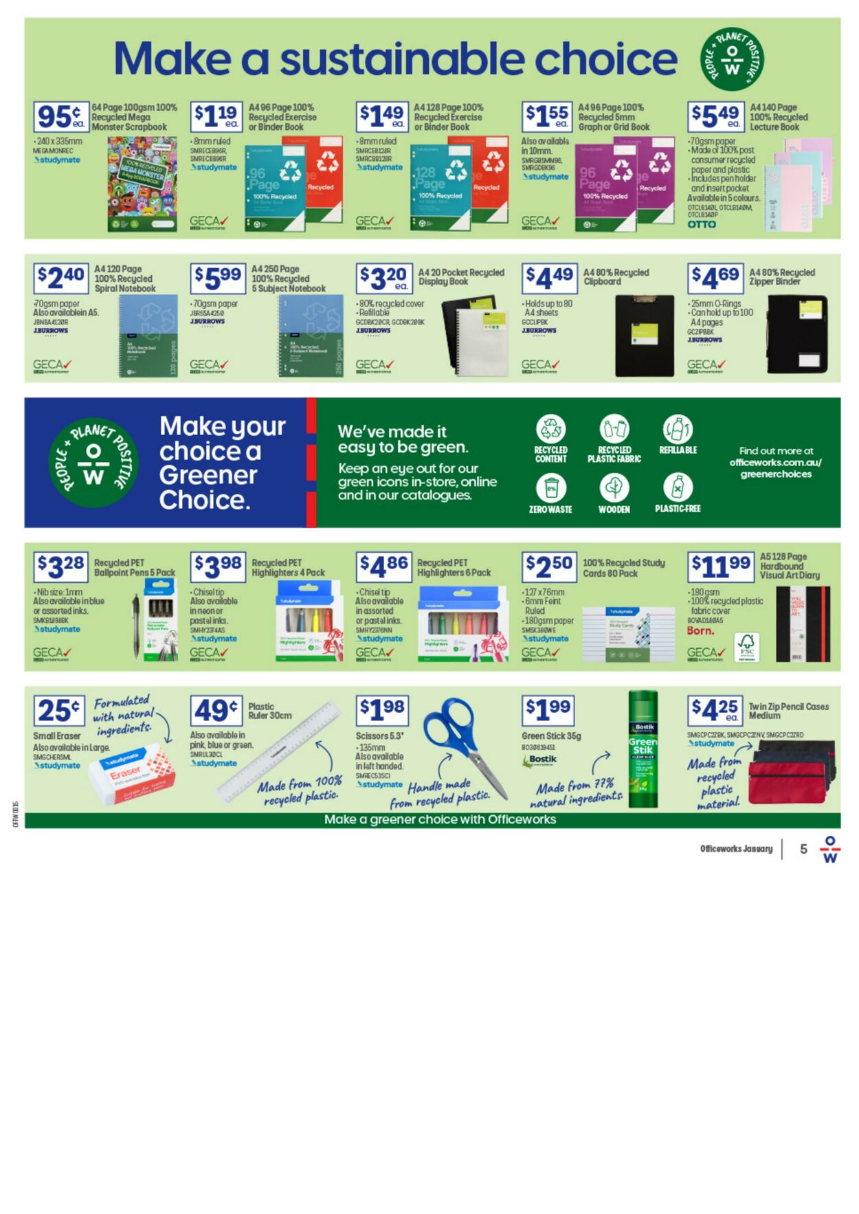 Catalogue Officeworks 05.01.2023 - 18.01.2023