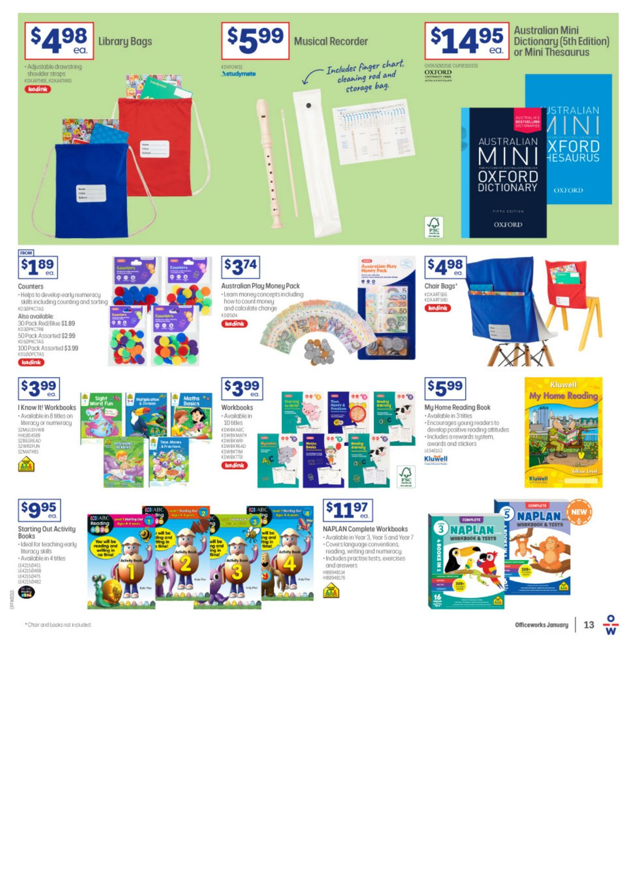 Catalogue Officeworks 05.01.2023 - 18.01.2023