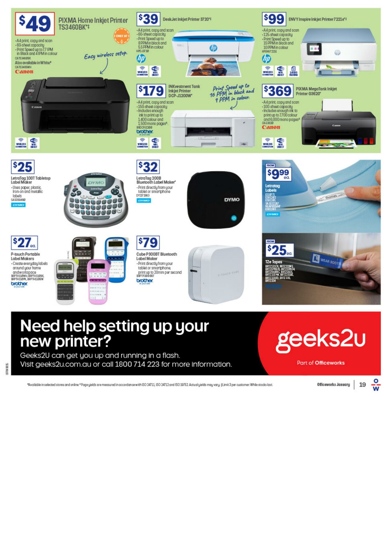 Catalogue Officeworks 05.01.2023 - 18.01.2023