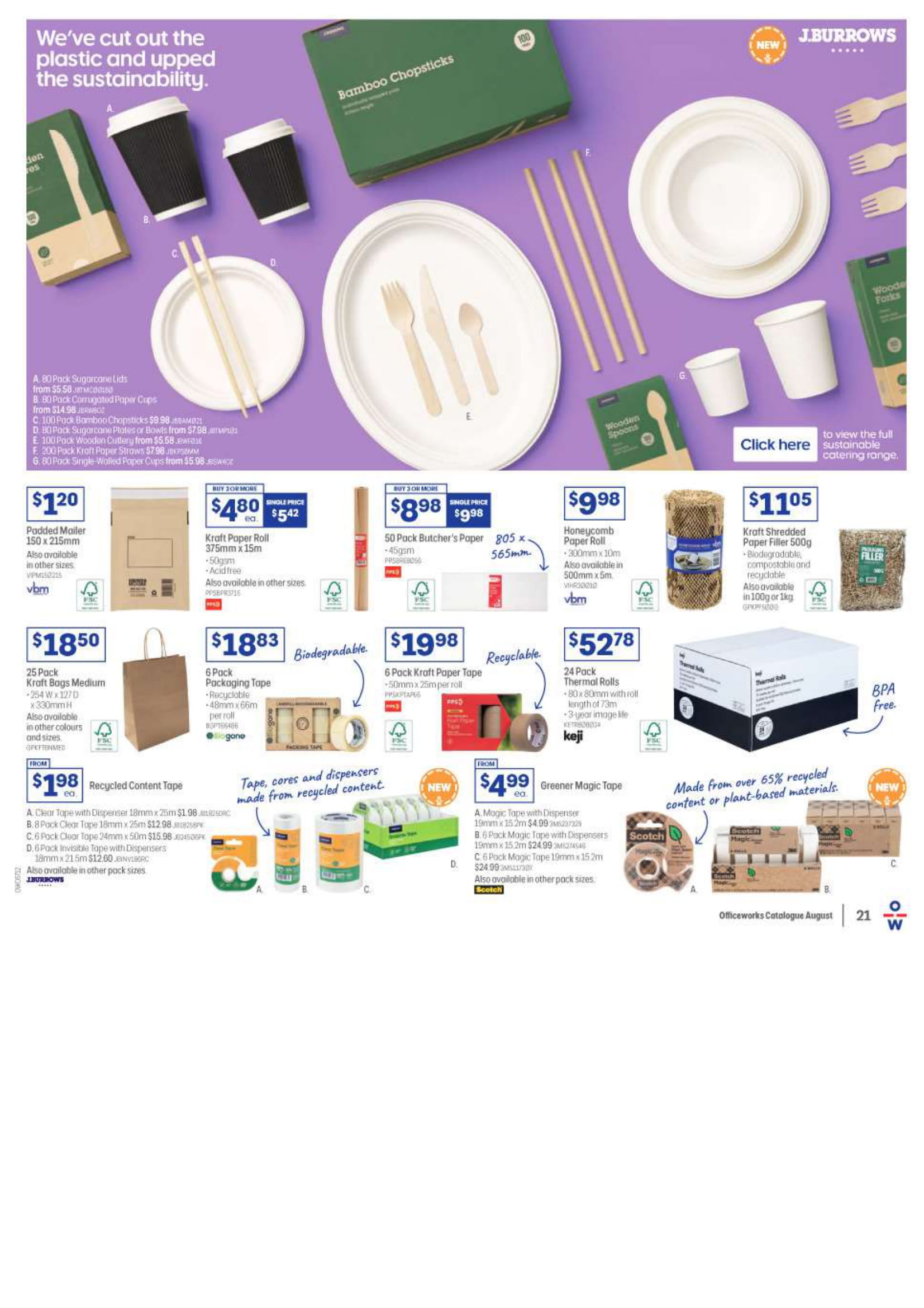 Catalogue Officeworks 29.08.2021 - 07.09.2021