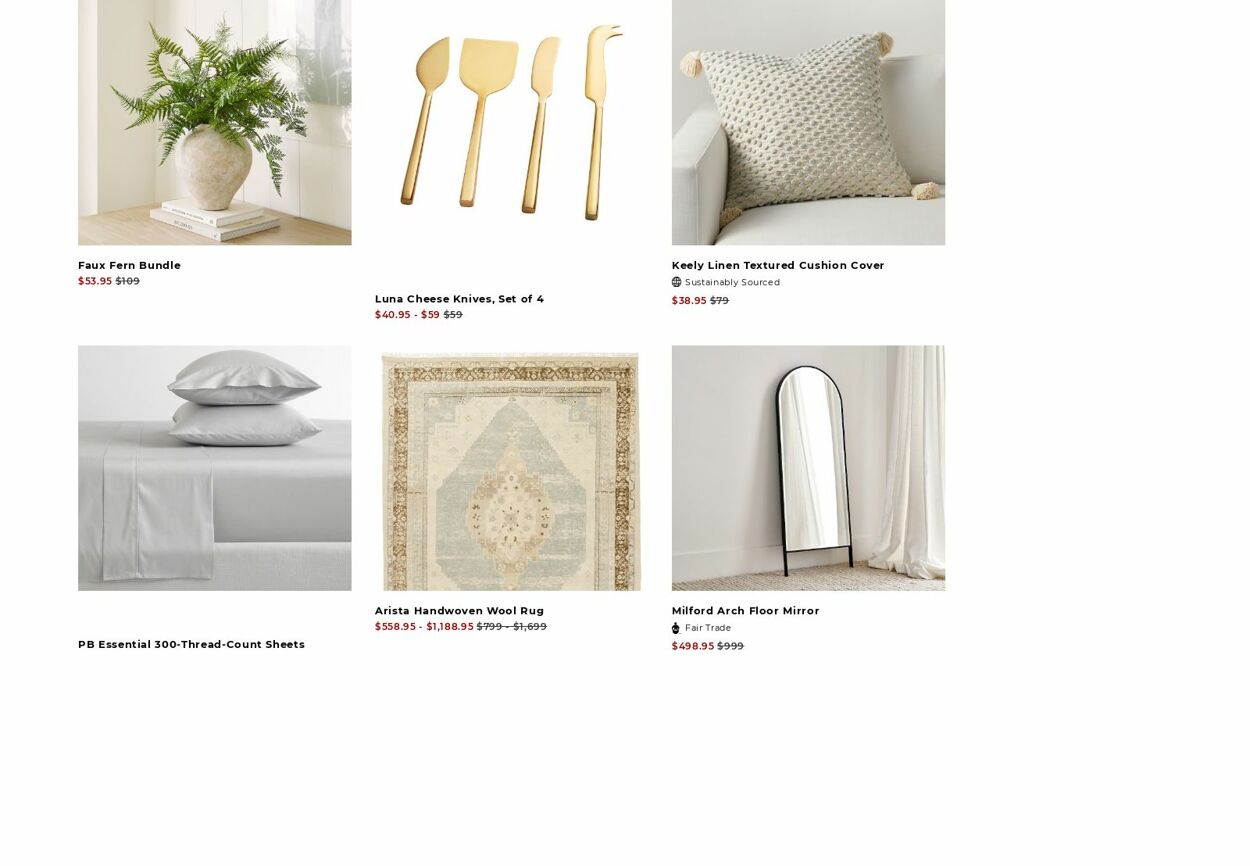 Catalogue Pottery Barn 31.07.2023 - 09.08.2023