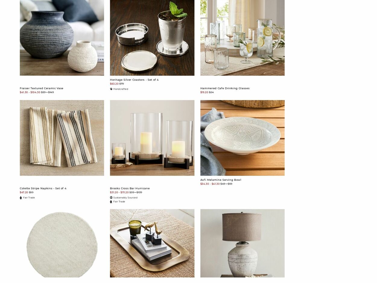 Catalogue Pottery Barn 20.11.2023 - 29.11.2023