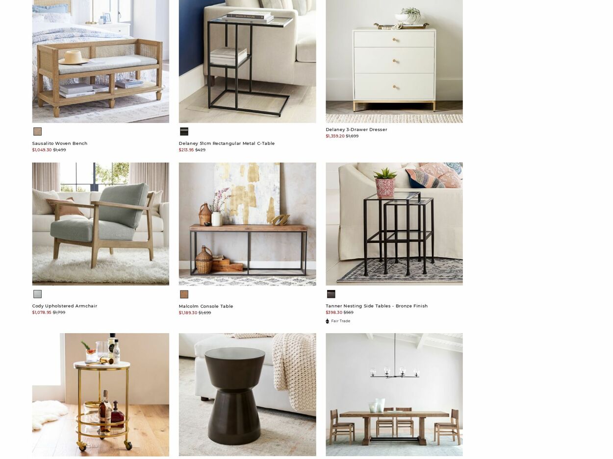 Catalogue Pottery Barn 20.11.2023 - 29.11.2023