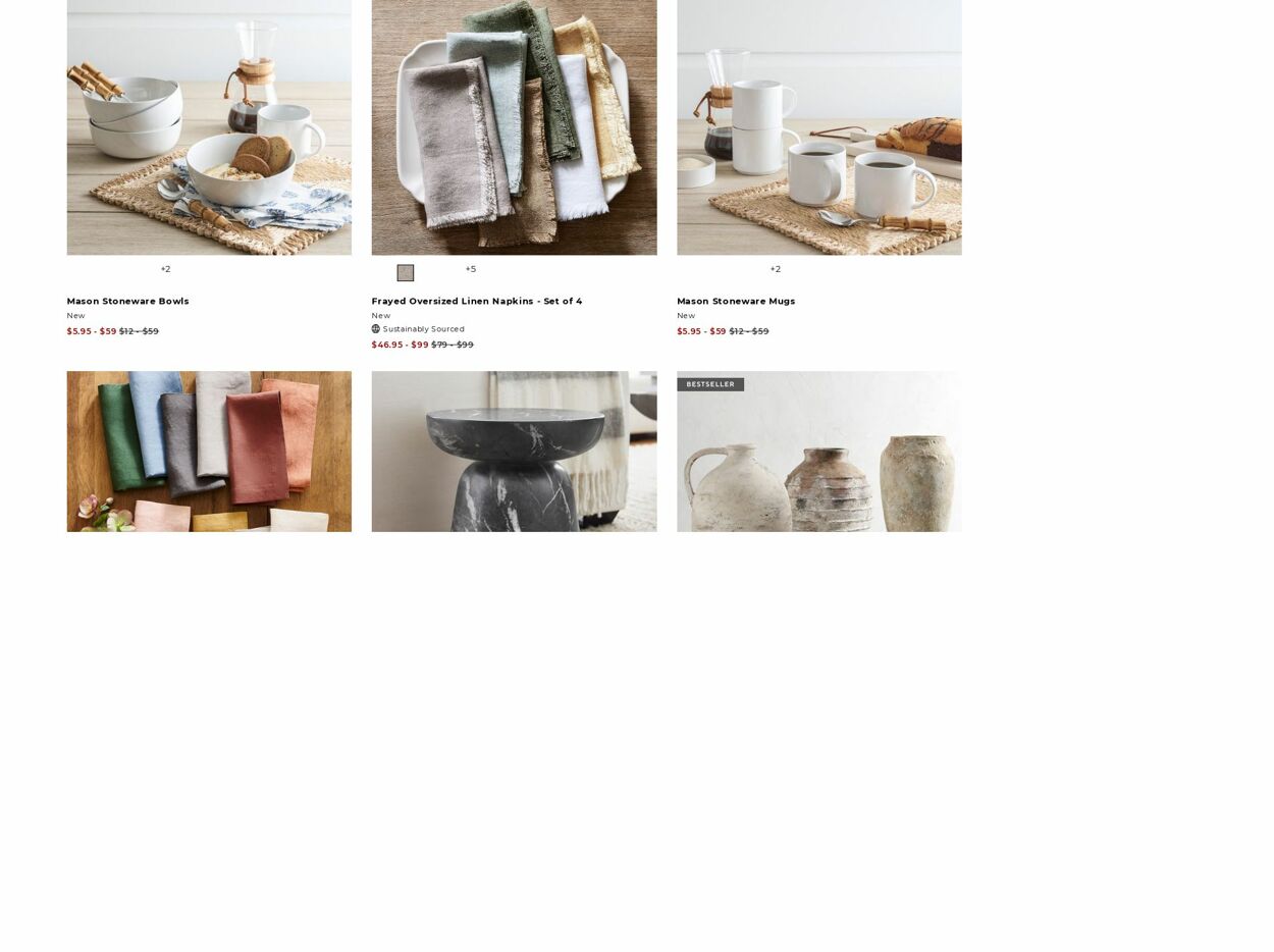 Catalogue Pottery Barn 21.08.2023 - 30.08.2023