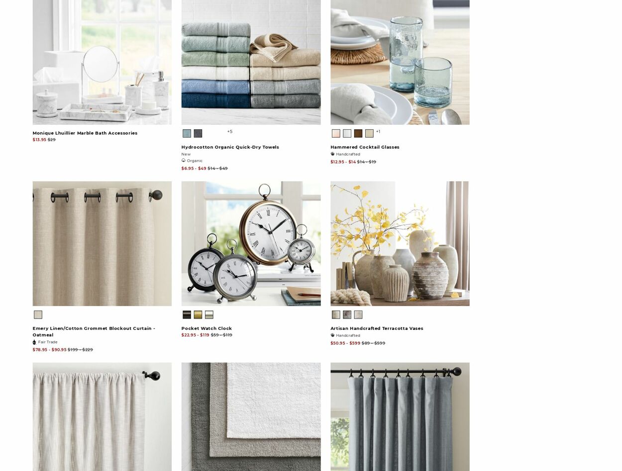 Catalogue Pottery Barn 21.08.2023 - 30.08.2023