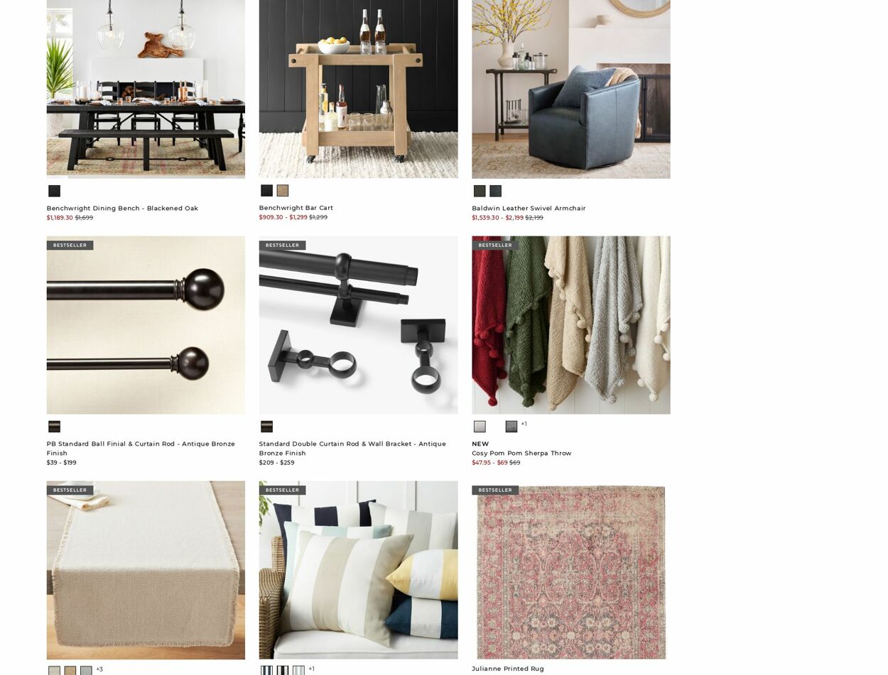 Catalogue Pottery Barn 16.10.2023 - 25.10.2023