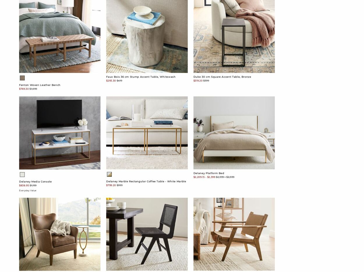 Catalogue Pottery Barn 16.10.2023 - 25.10.2023