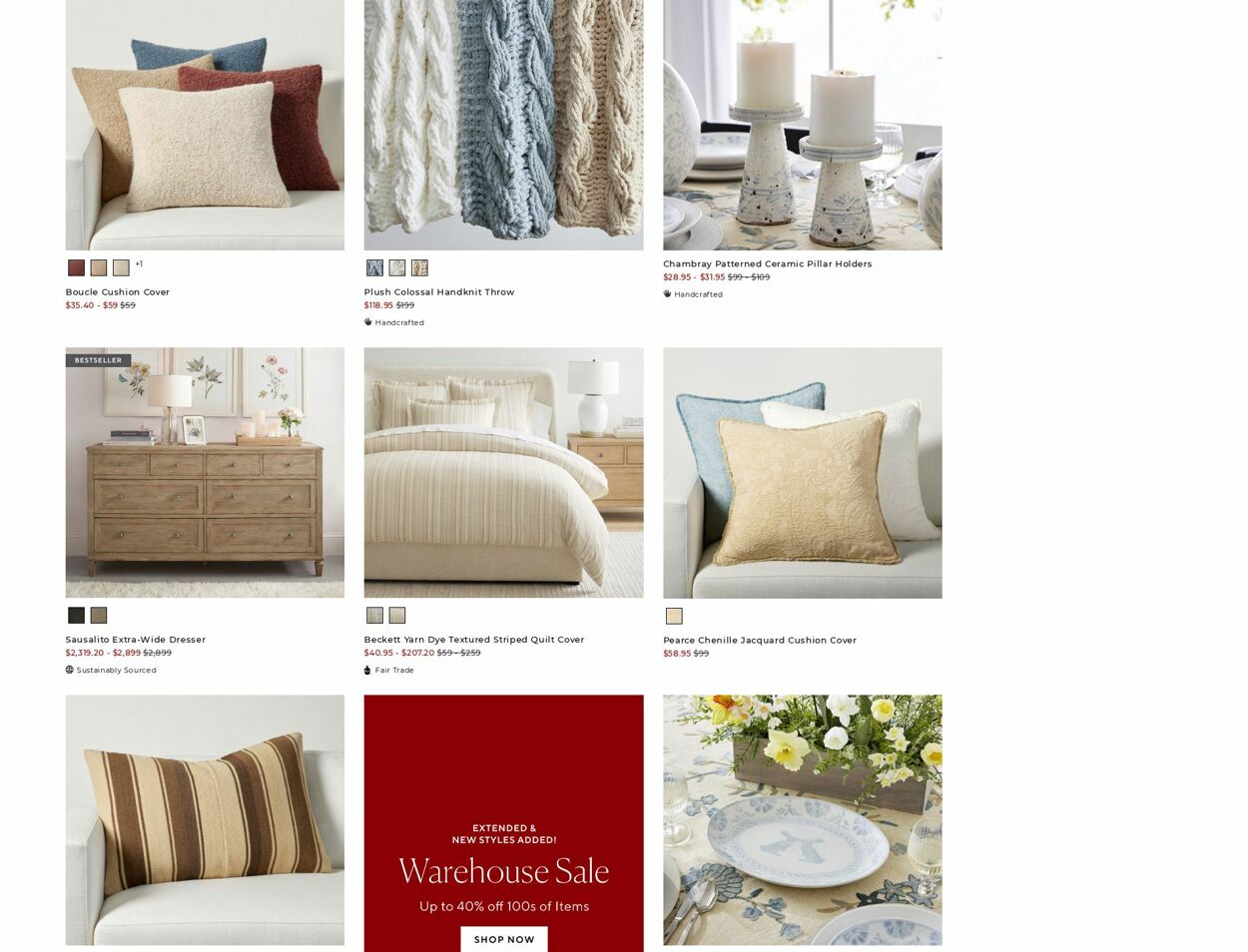 Catalogue Pottery Barn 16.10.2023 - 25.10.2023