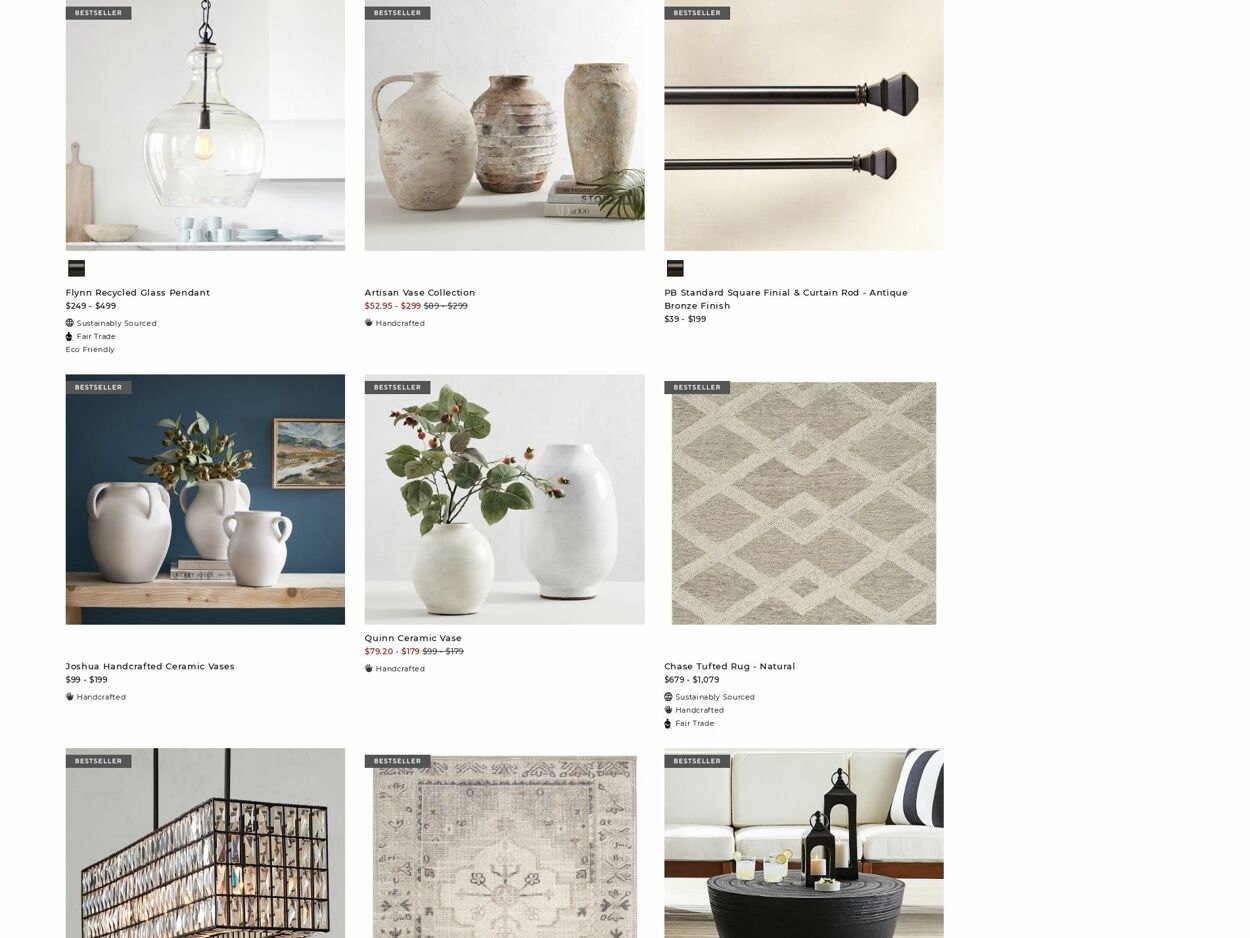 Catalogue Pottery Barn 16.10.2023 - 25.10.2023