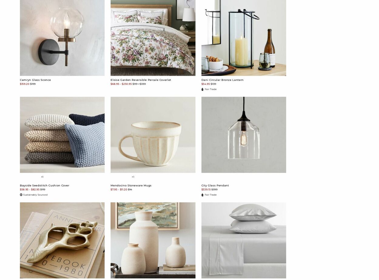 Catalogue Pottery Barn 16.10.2023 - 25.10.2023