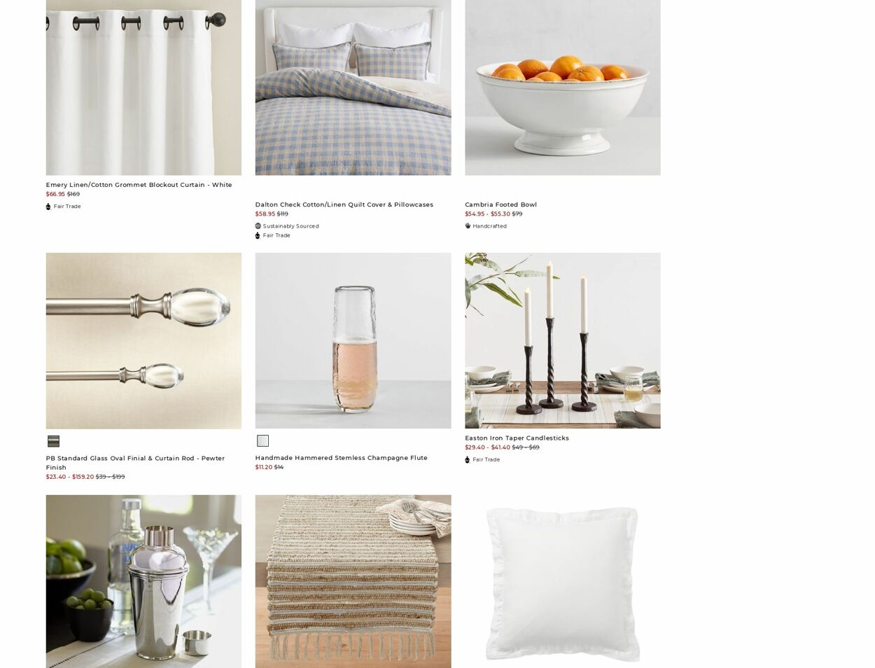 Catalogue Pottery Barn 16.10.2023 - 25.10.2023