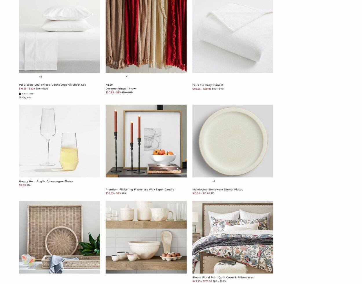 Catalogue Pottery Barn 16.10.2023 - 25.10.2023