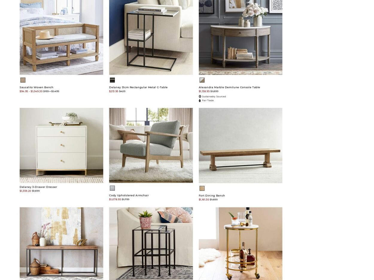 Catalogue Pottery Barn 16.10.2023 - 25.10.2023