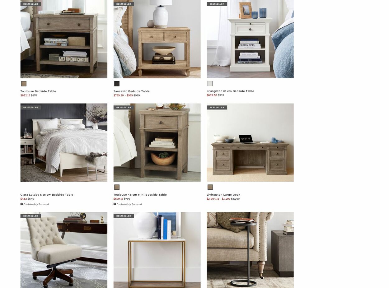 Catalogue Pottery Barn 16.10.2023 - 25.10.2023