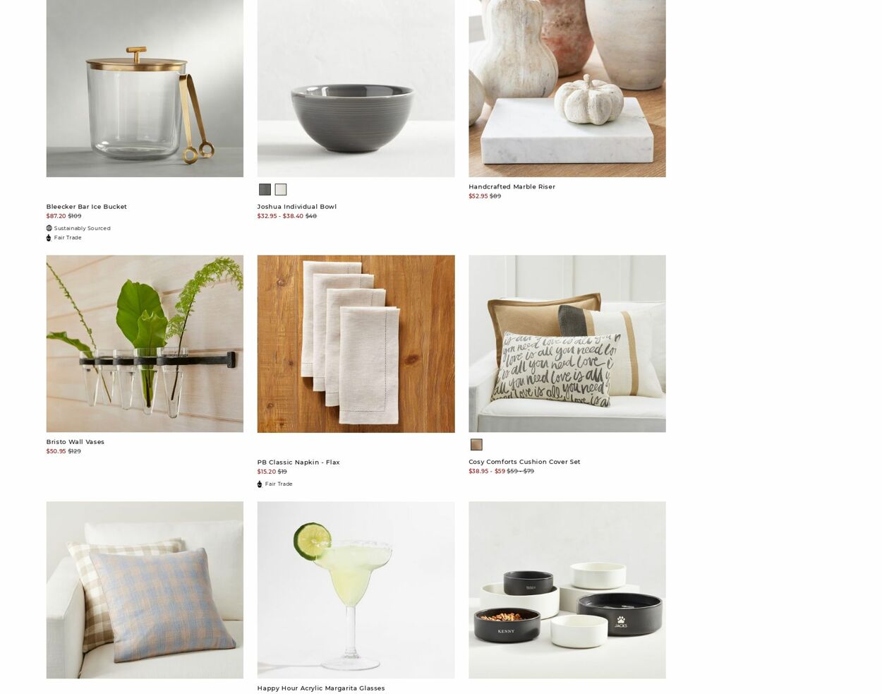 Catalogue Pottery Barn 02.10.2023 - 16.10.2023