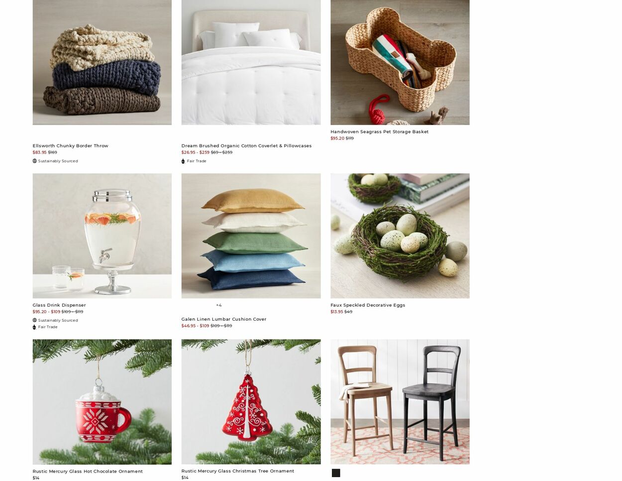 Catalogue Pottery Barn 02.10.2023 - 16.10.2023