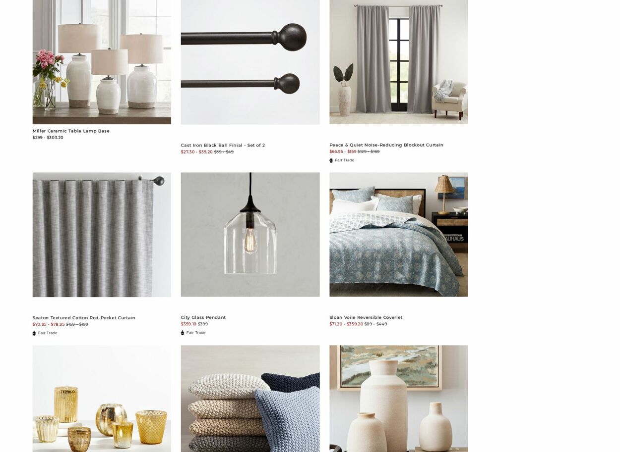 Catalogue Pottery Barn 02.10.2023 - 16.10.2023