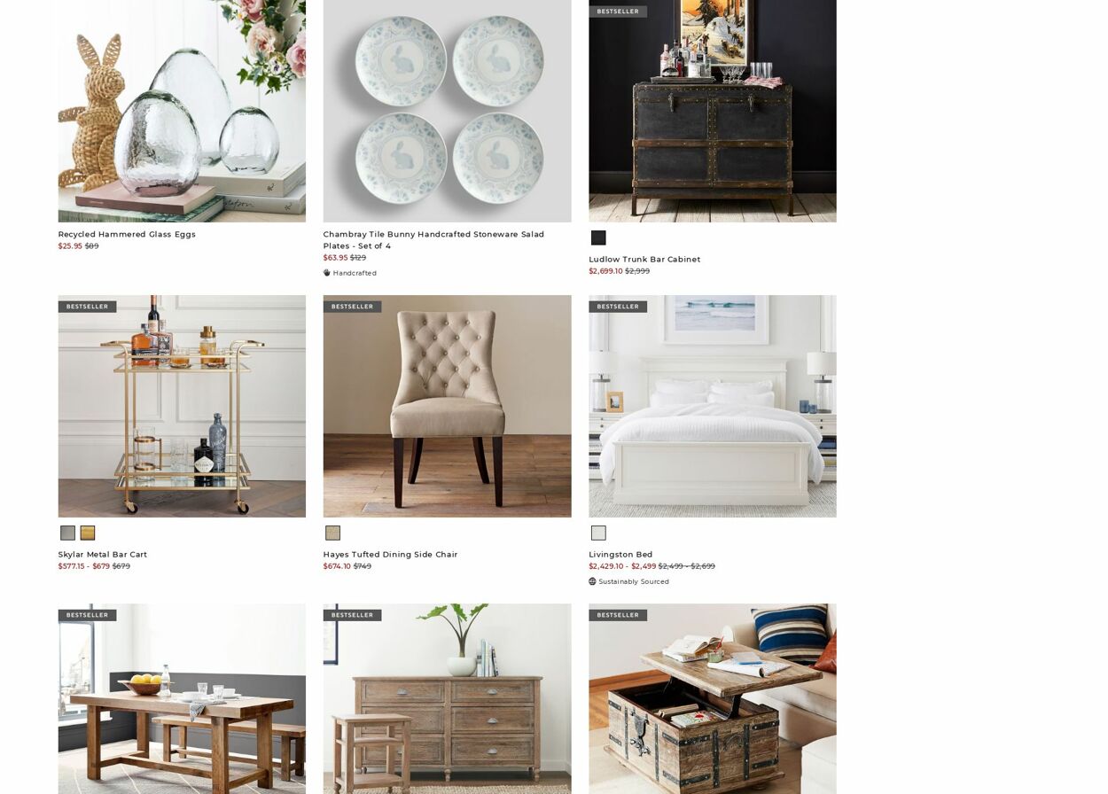 Catalogue Pottery Barn 02.10.2023 - 16.10.2023