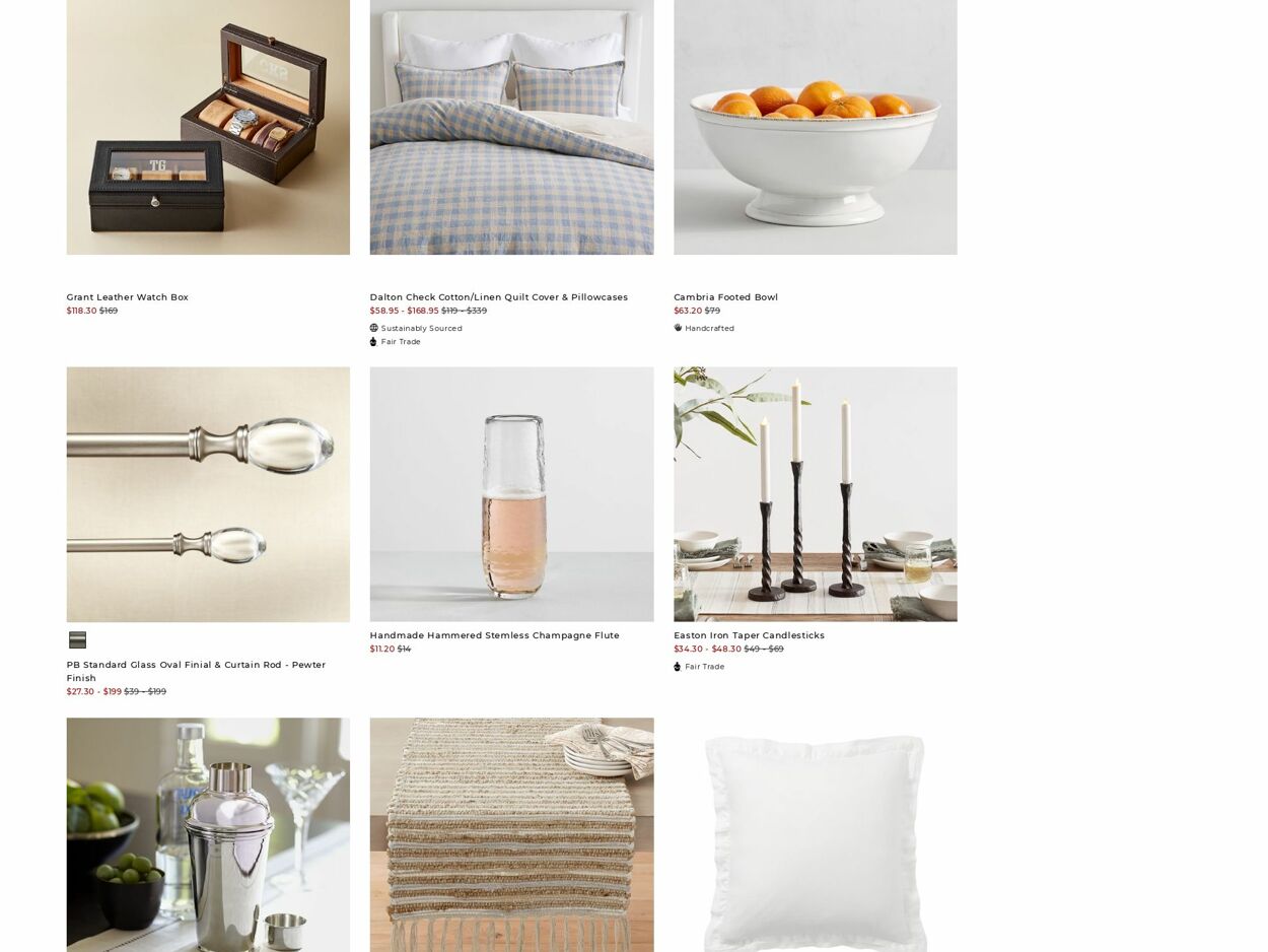 Catalogue Pottery Barn 25.09.2023 - 04.10.2023