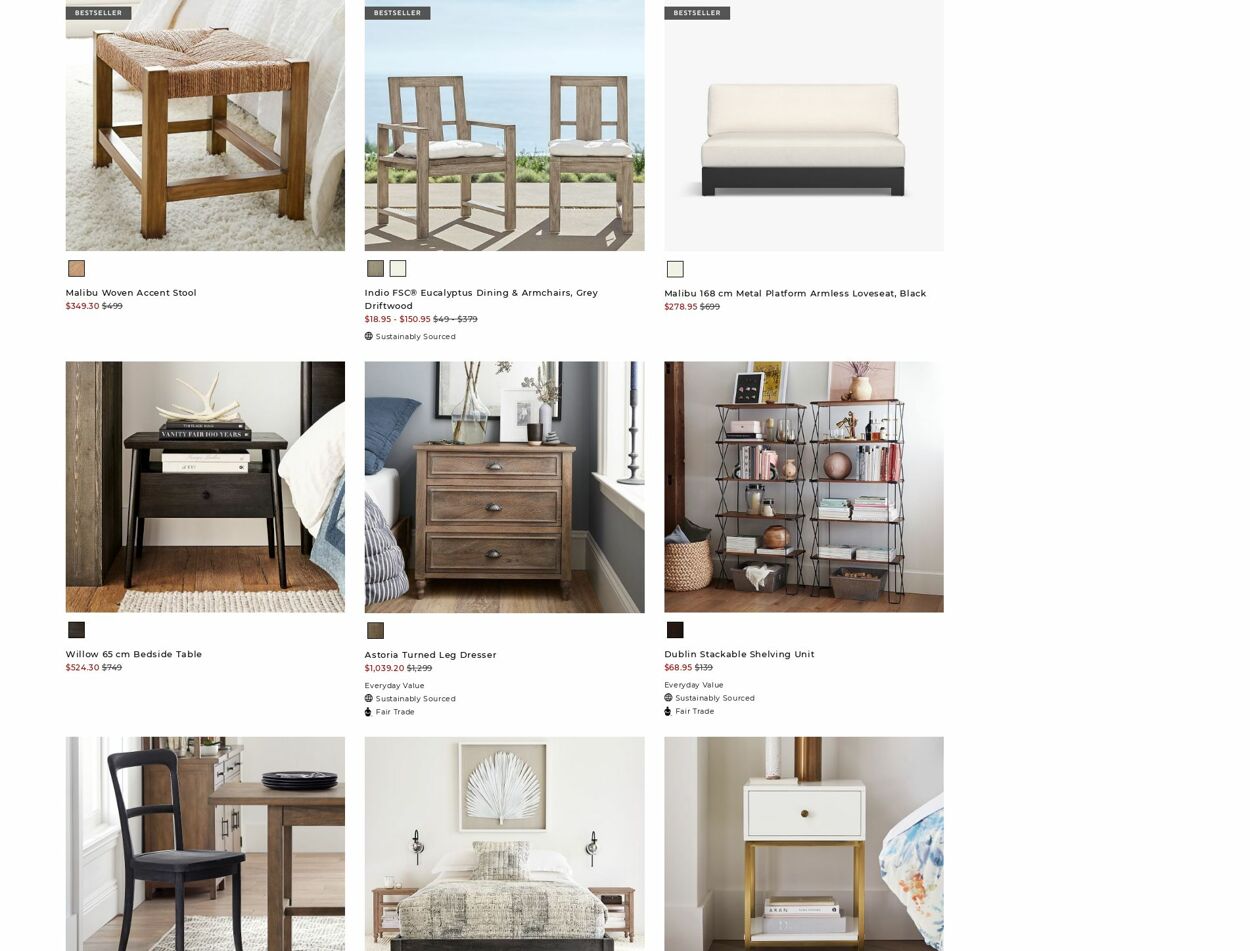 Catalogue Pottery Barn 25.09.2023 - 04.10.2023