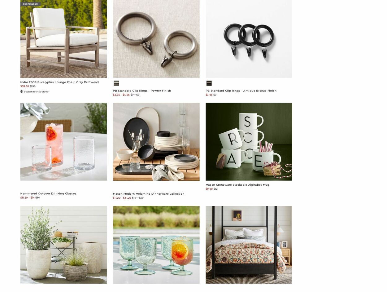 Catalogue Pottery Barn 25.09.2023 - 04.10.2023