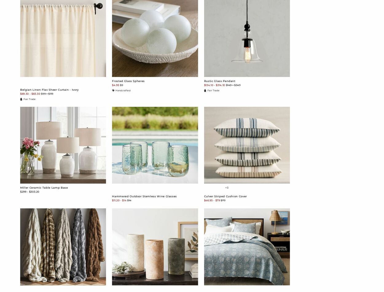 Catalogue Pottery Barn 25.09.2023 - 04.10.2023