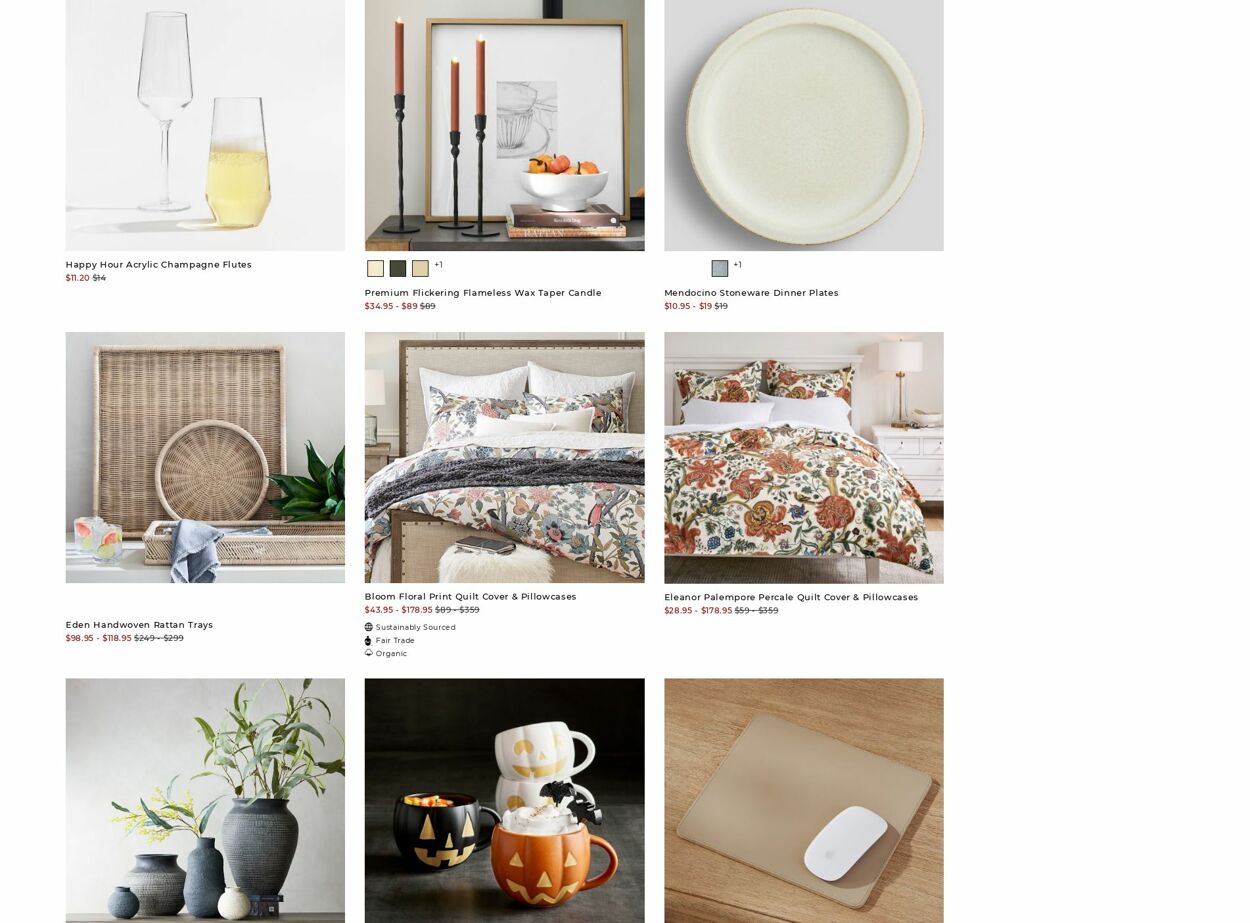 Catalogue Pottery Barn 25.09.2023 - 04.10.2023