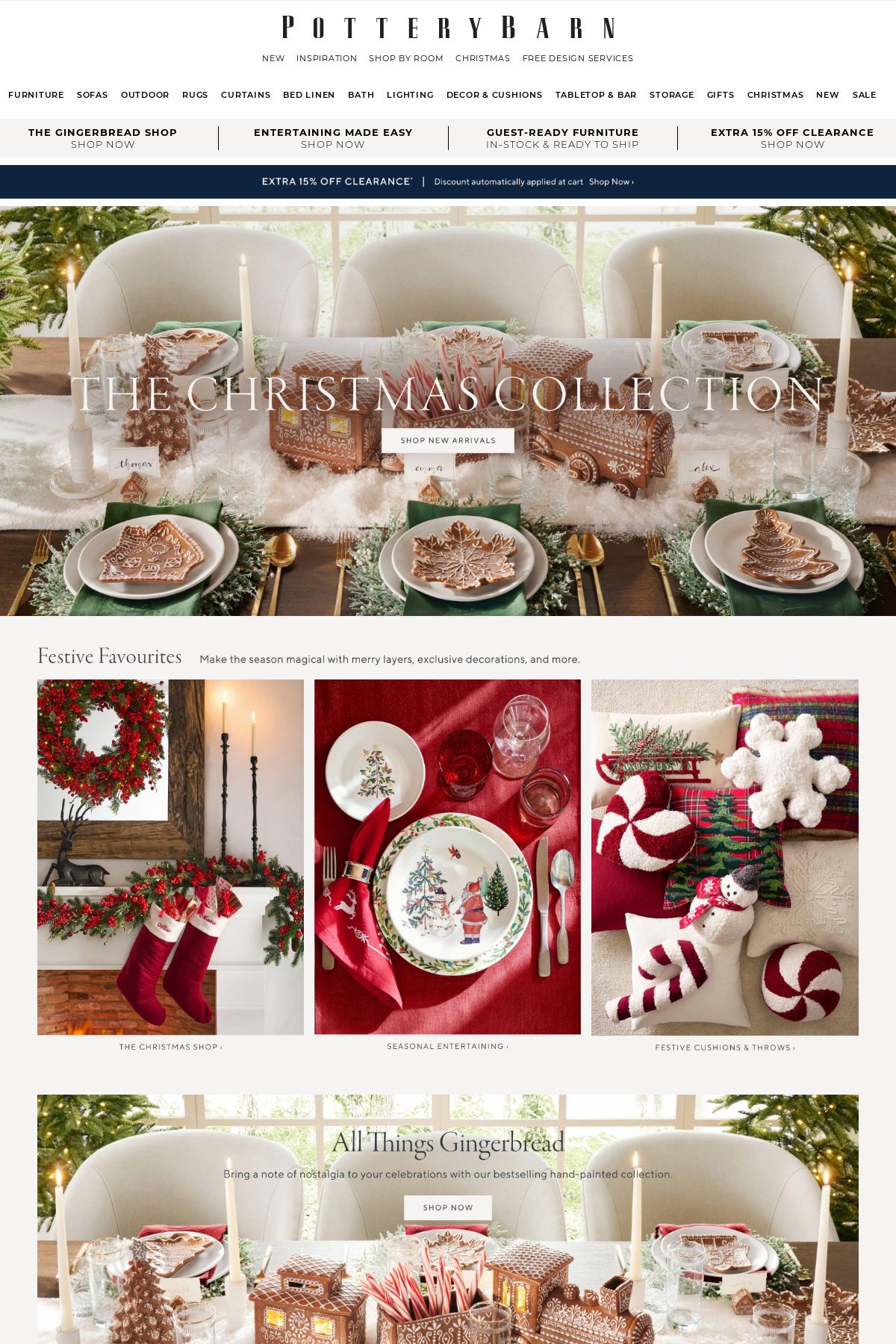 Pottery Barn Promotional catalogues