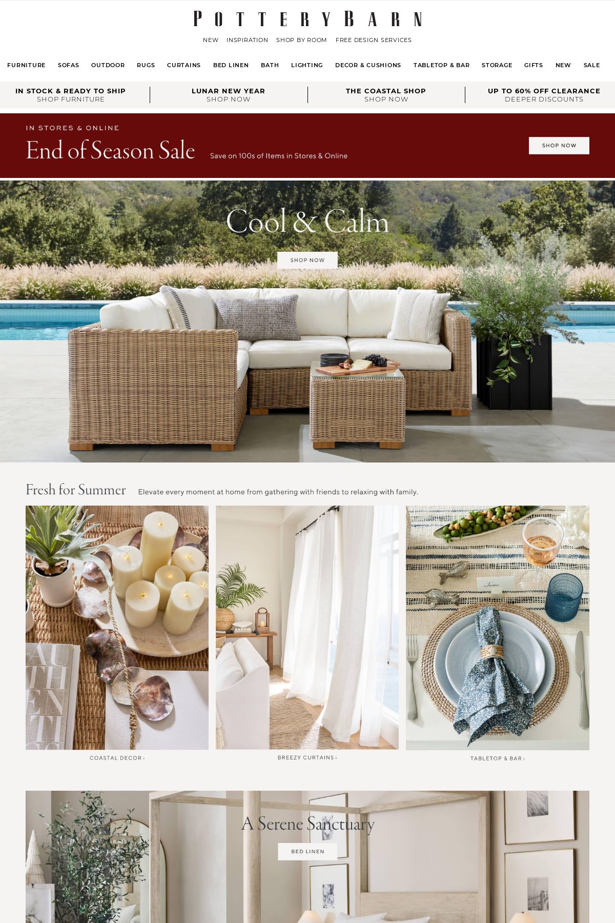 Catalogue Pottery Barn 06.01.2025 - 15.01.2025