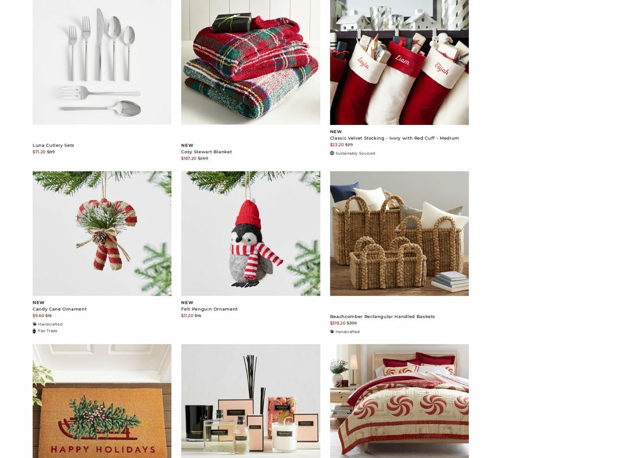 Catalogue Pottery Barn 27.11.2023 - 06.12.2023