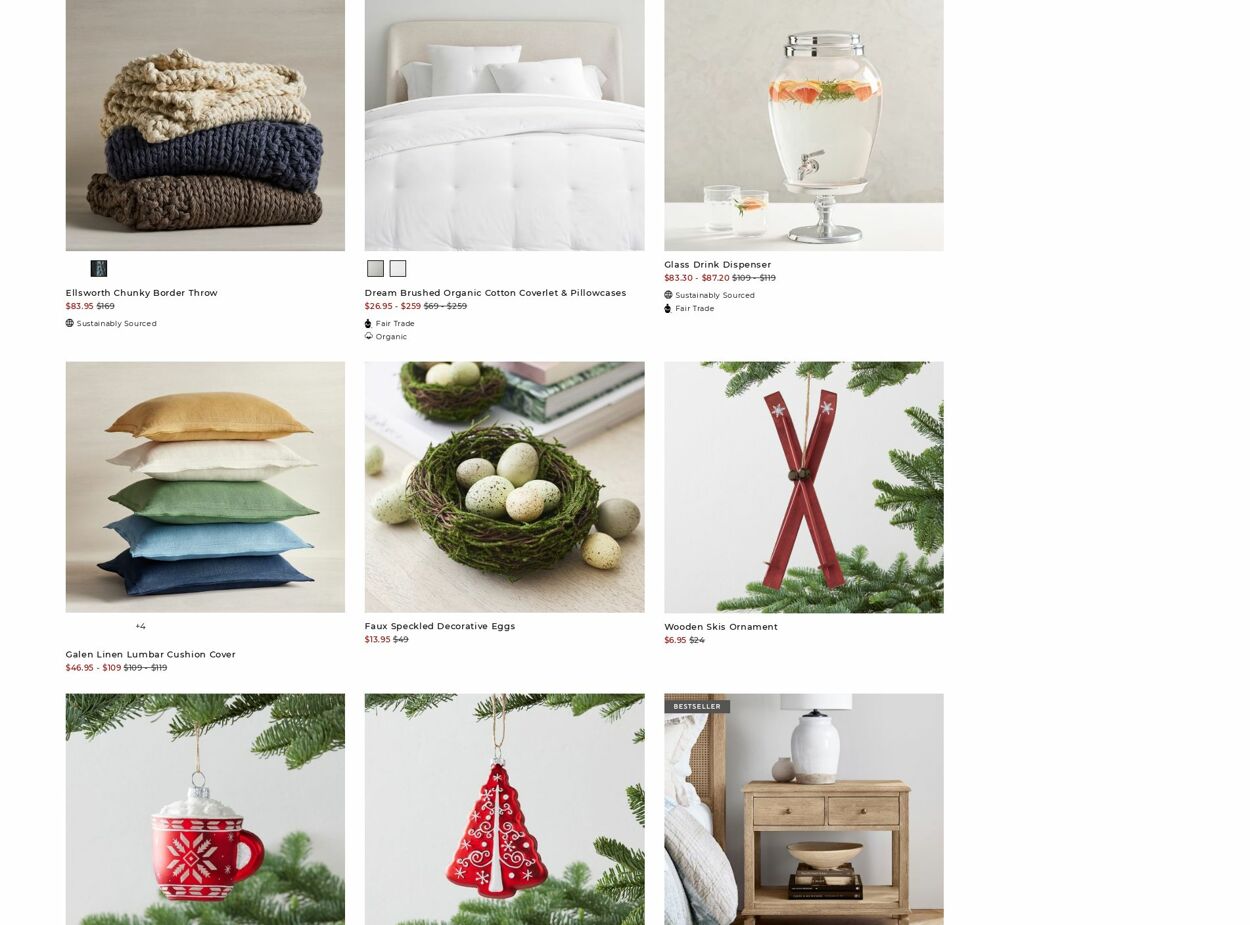 Catalogue Pottery Barn 27.11.2023 - 06.12.2023