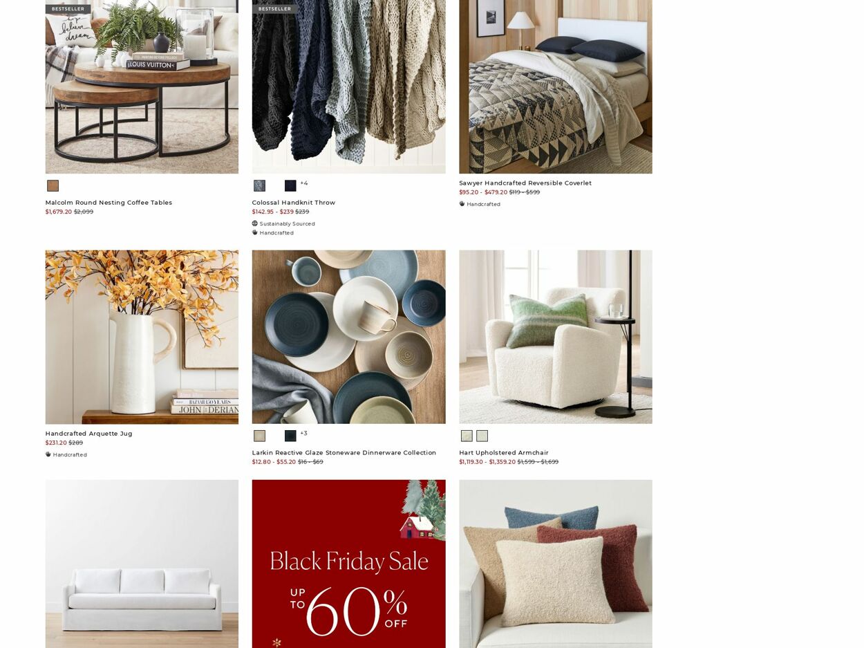 Catalogue Pottery Barn 27.11.2023 - 06.12.2023