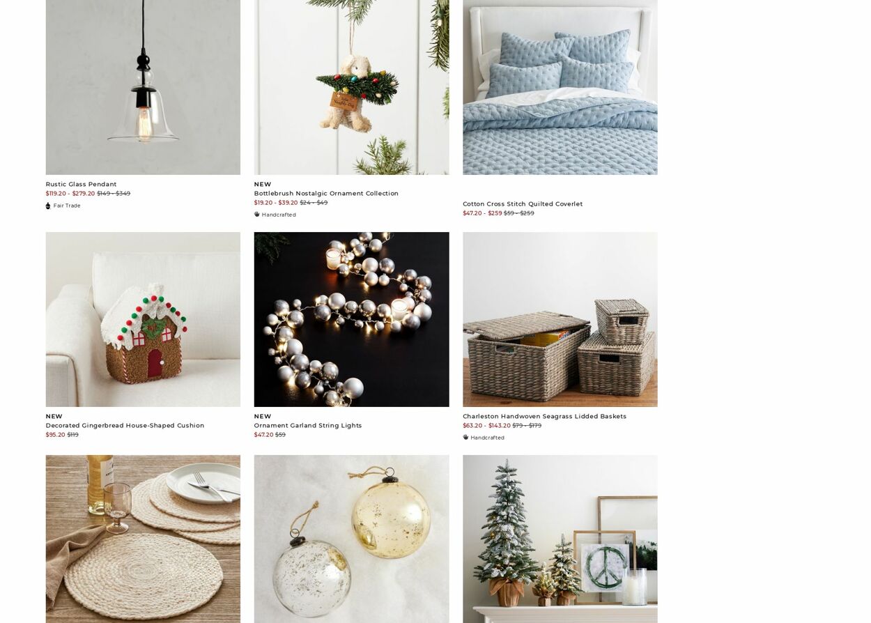 Catalogue Pottery Barn 27.11.2023 - 06.12.2023