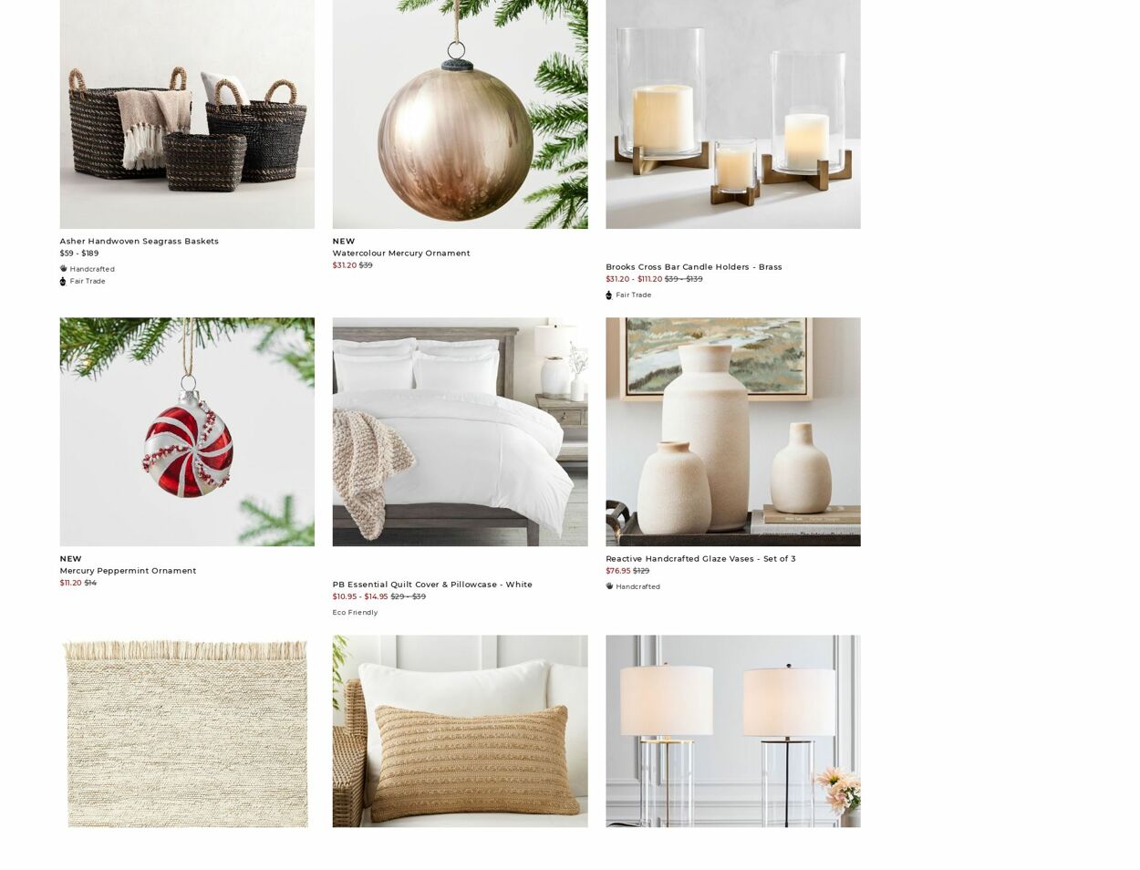 Catalogue Pottery Barn 27.11.2023 - 06.12.2023