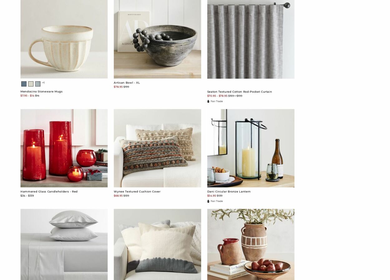 Catalogue Pottery Barn 23.10.2023 - 01.11.2023