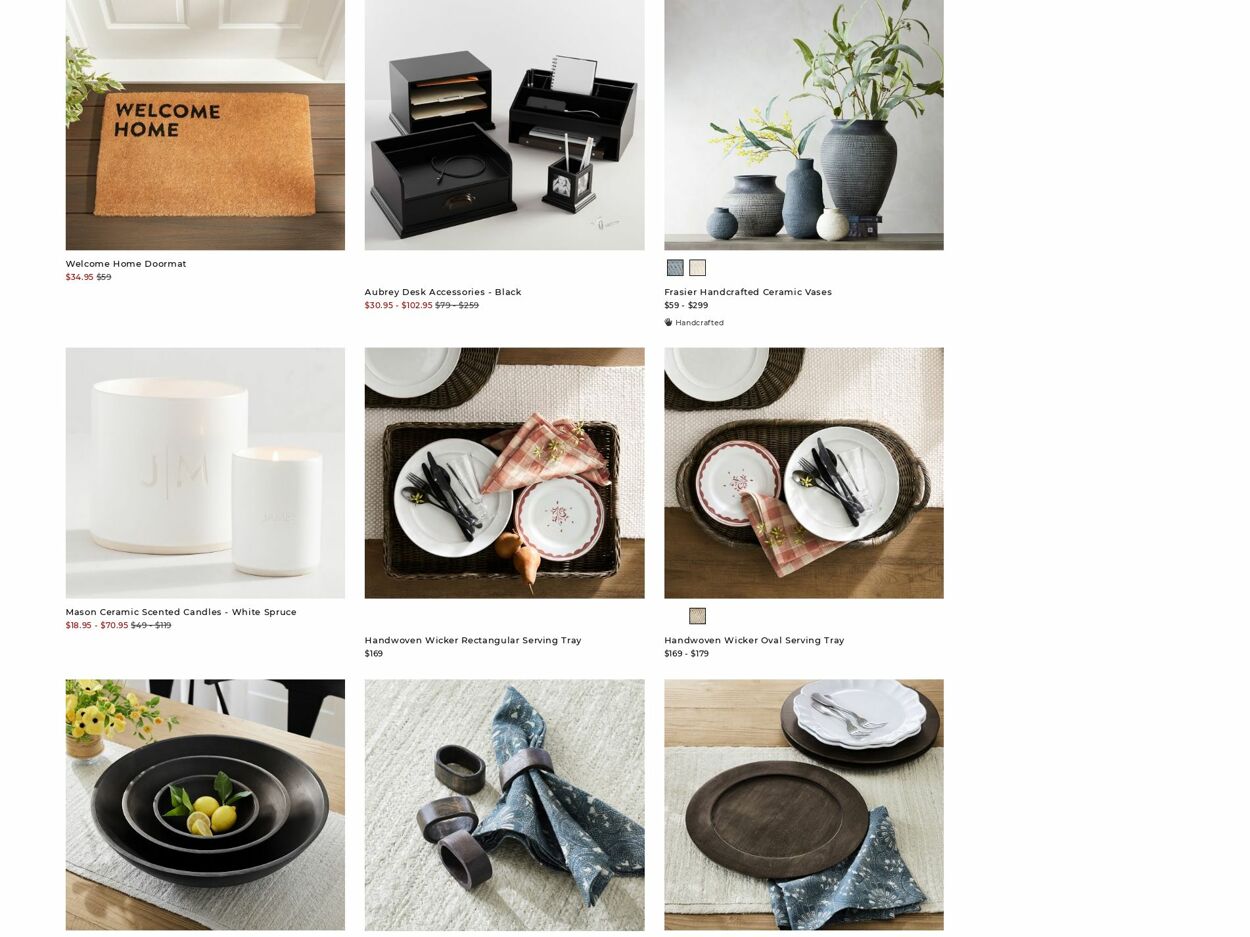 Catalogue Pottery Barn 23.10.2023 - 01.11.2023