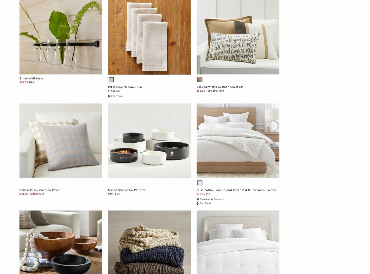 Catalogue Pottery Barn 23.10.2023 - 01.11.2023