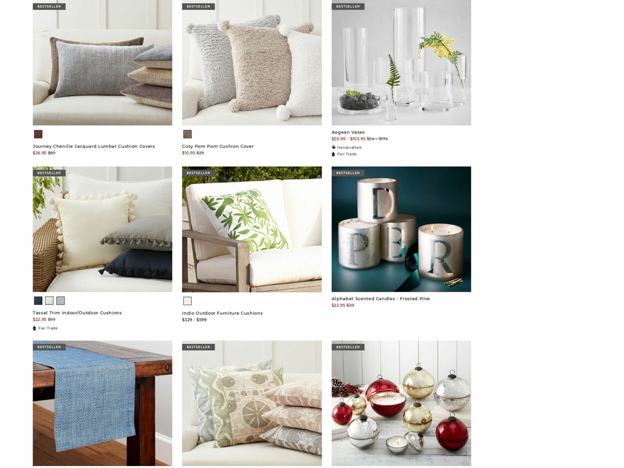 Catalogue Pottery Barn 23.10.2023 - 01.11.2023