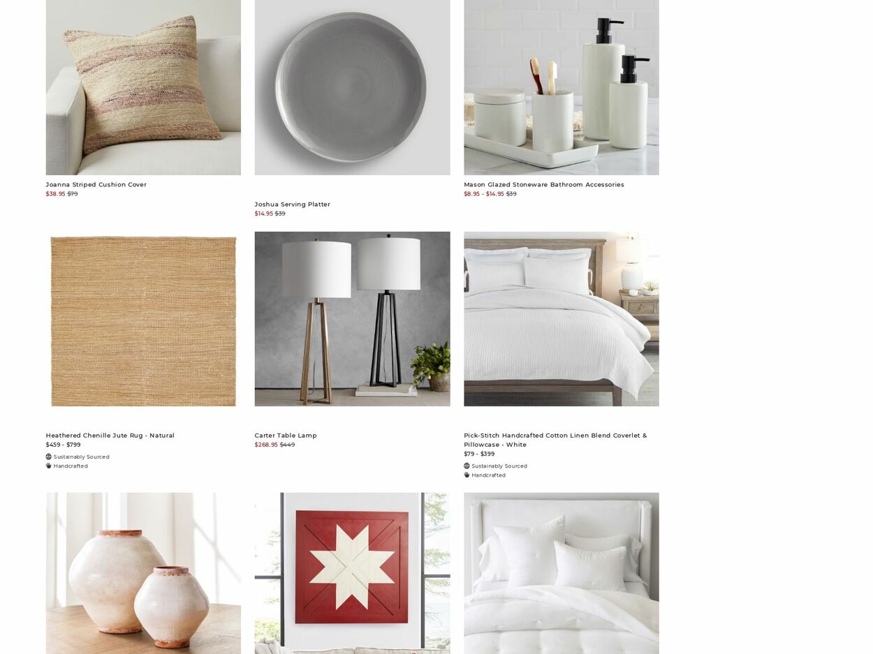 Catalogue Pottery Barn 23.10.2023 - 01.11.2023