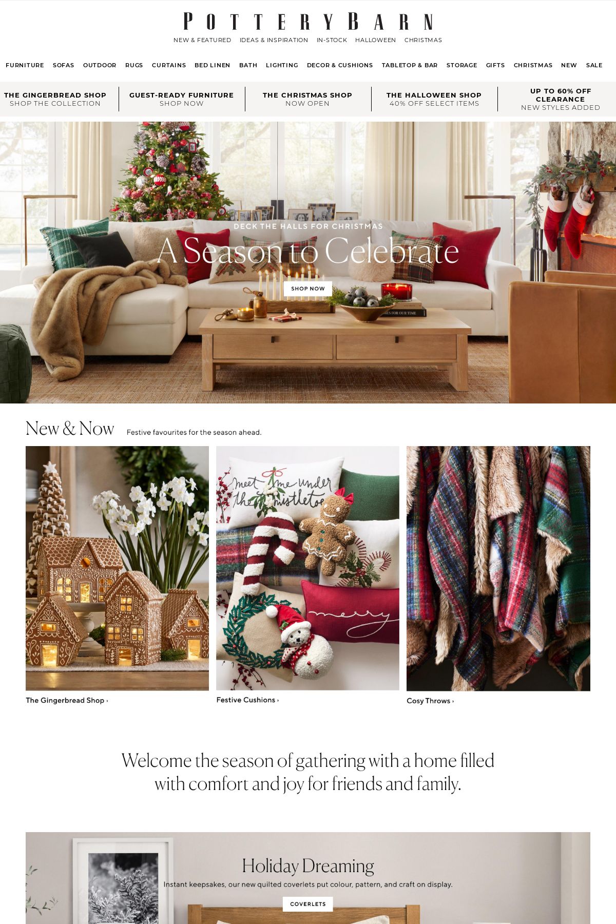 Catalogue Pottery Barn 23.10.2023 - 01.11.2023