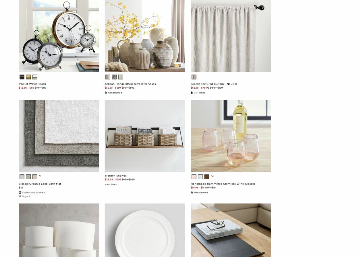 Catalogue Pottery Barn 23.10.2023 - 01.11.2023