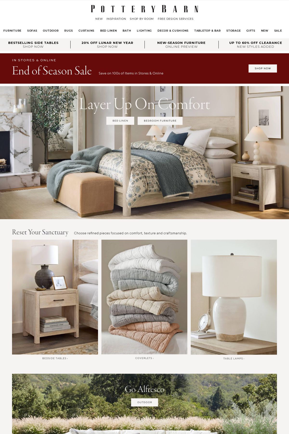 Pottery Barn Promotional catalogues