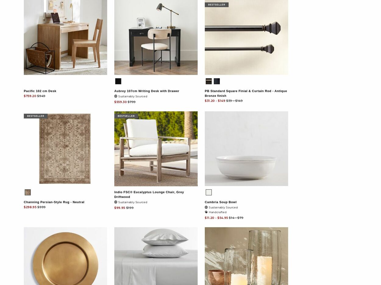 Catalogue Pottery Barn 17.07.2023 - 25.07.2023