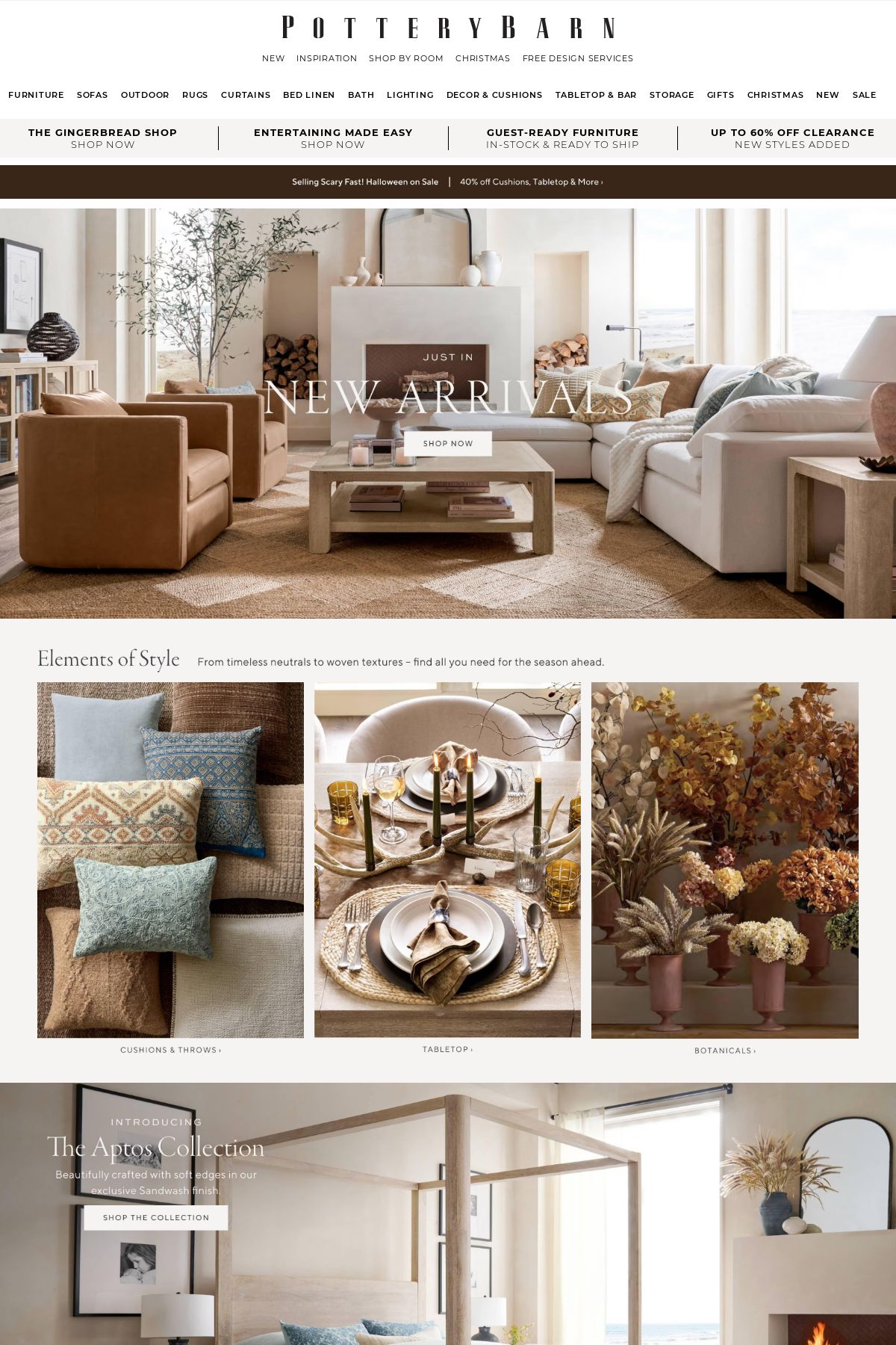 Pottery Barn Promotional catalogues