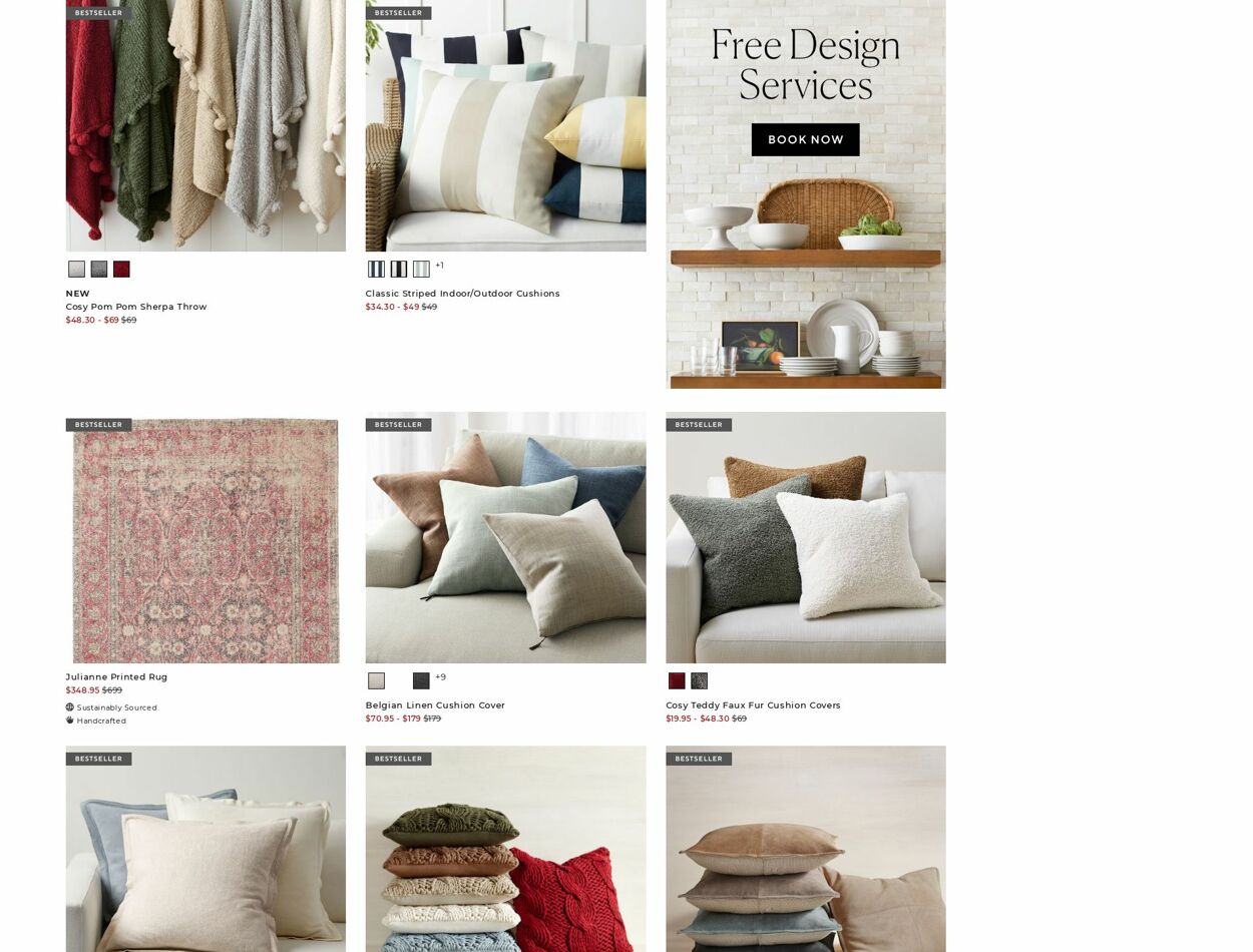 Catalogue Pottery Barn 04.12.2023 - 13.12.2023