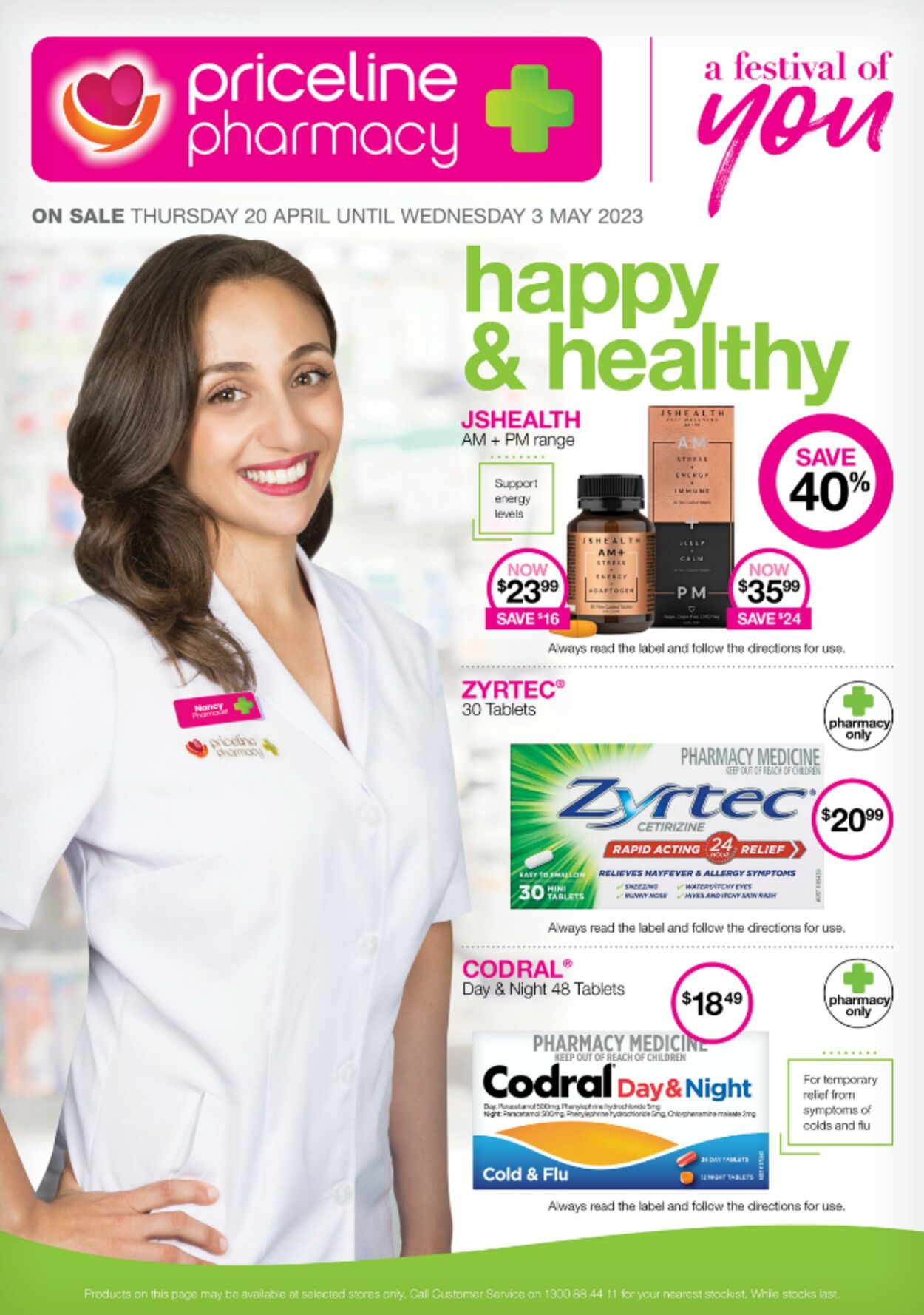 Catalogue Priceline Pharmacy 20.04.2023 - 03.05.2023